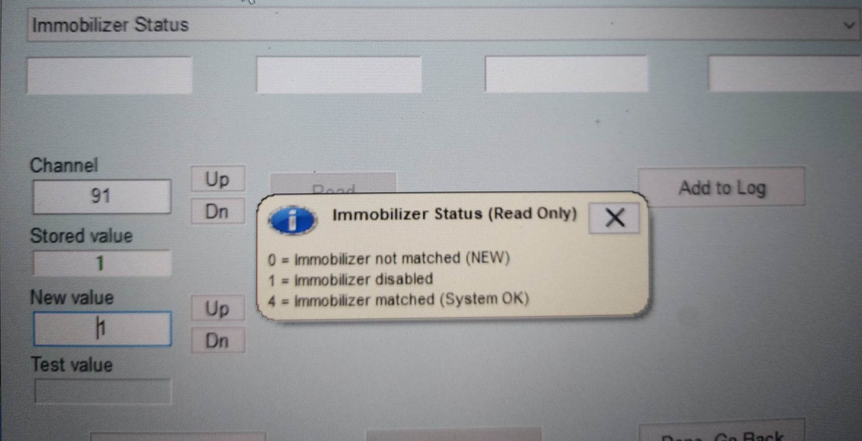 MPI IMMOBILIZER REMOVAL visual data 8